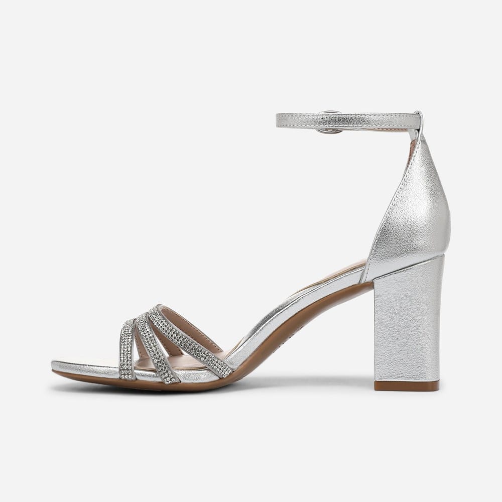 naturalizer silver dress sandals Naturalizer Women's Daisy Dress Sandals | Silver | Size 10