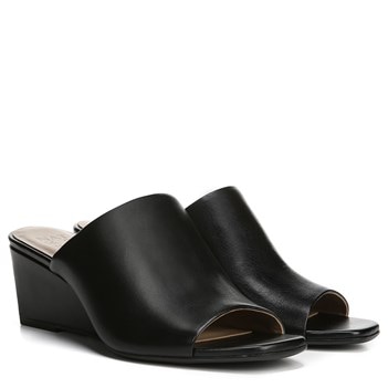 naturalizer zaya wedge leather sandals