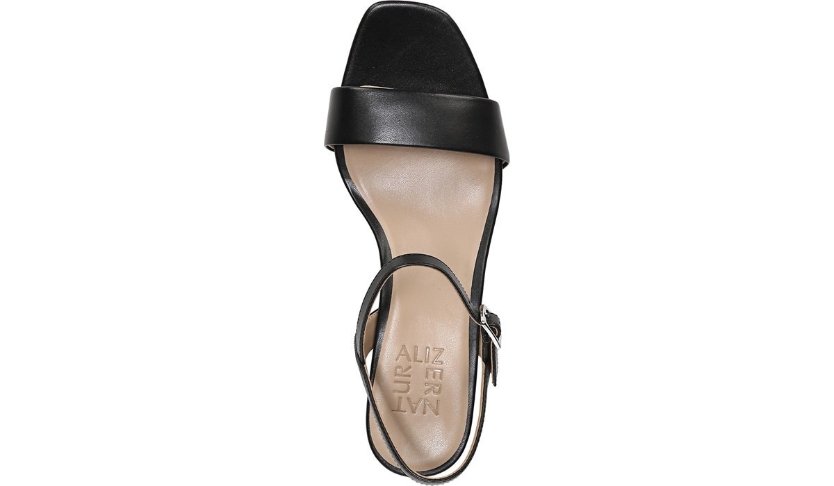 Naturalizer.com | Naturalizer Ivy Sandal in Black Leather Sandals