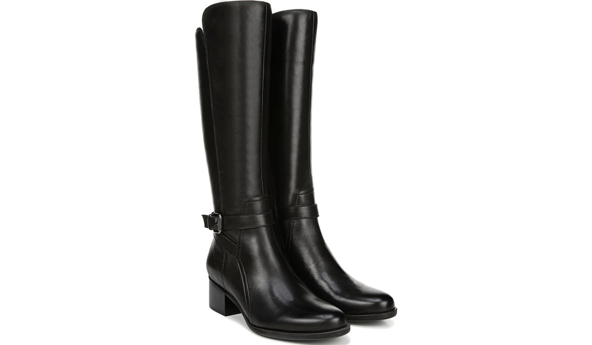 naturalizer white boots