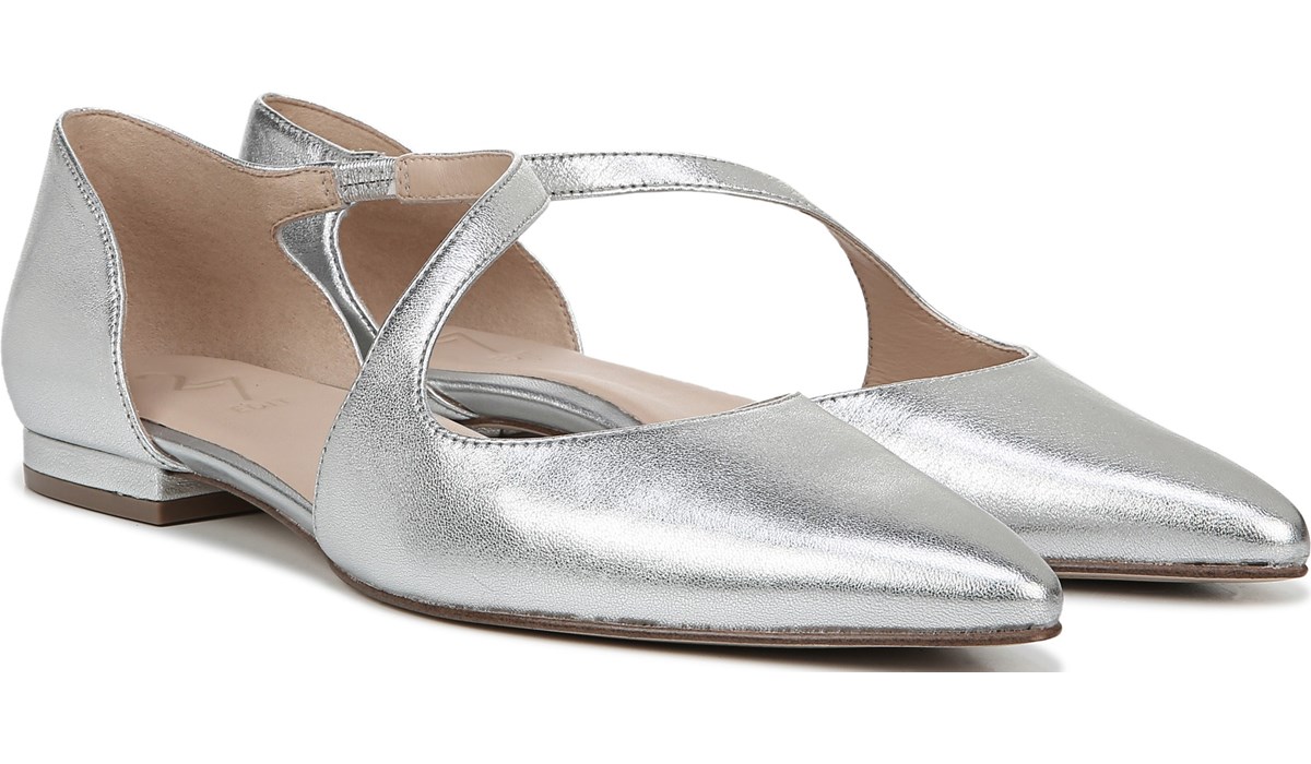 naturalizer banks slingback silver