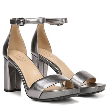 naturalizer pewter sandals