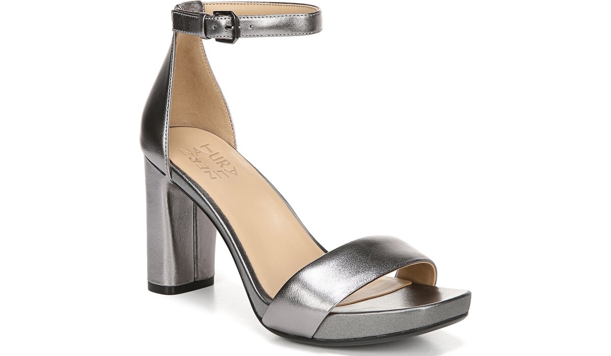 naturalizer pewter sandals