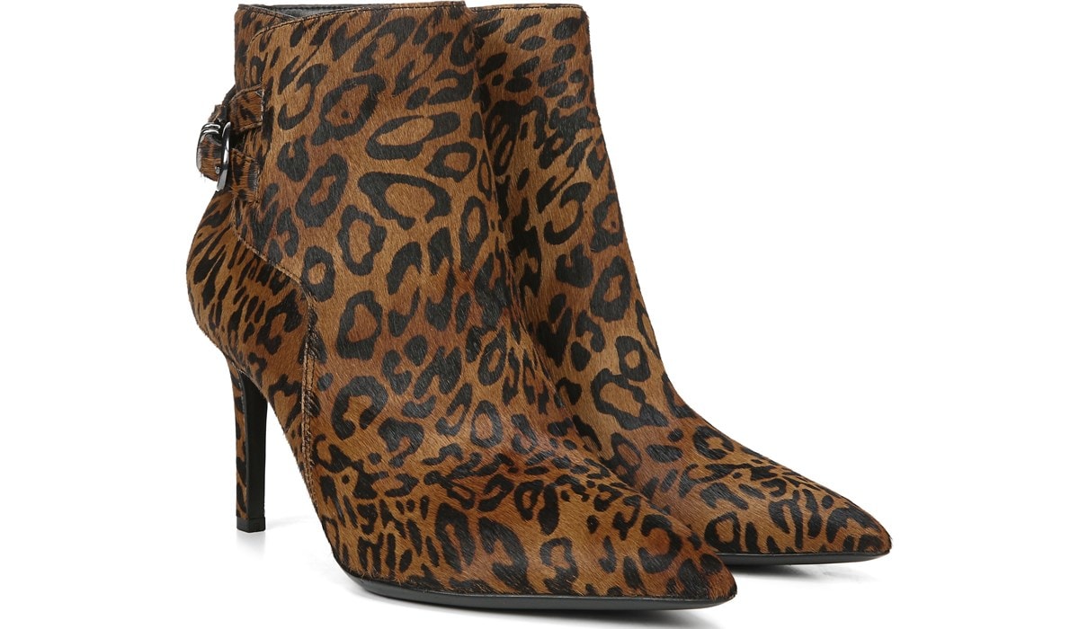 cheetah print booties