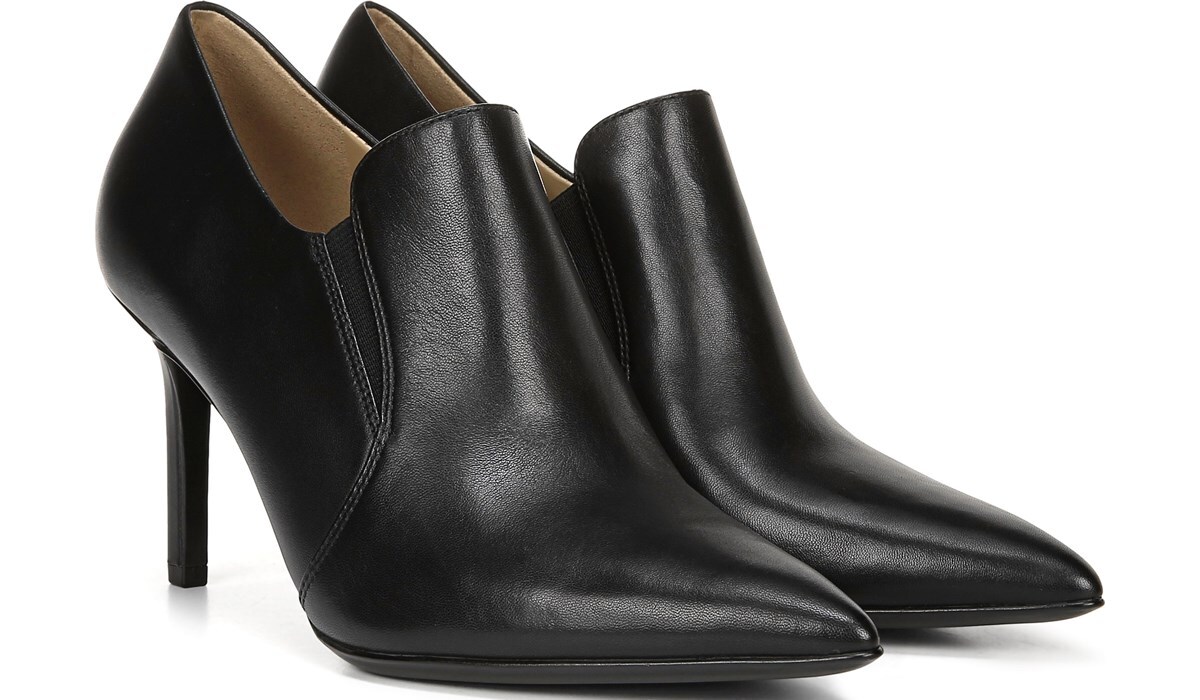 naturalizer black booties