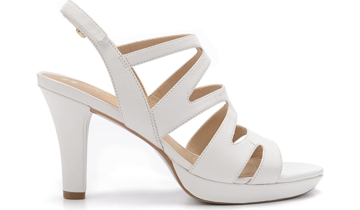 naturalizer pressley sandals white