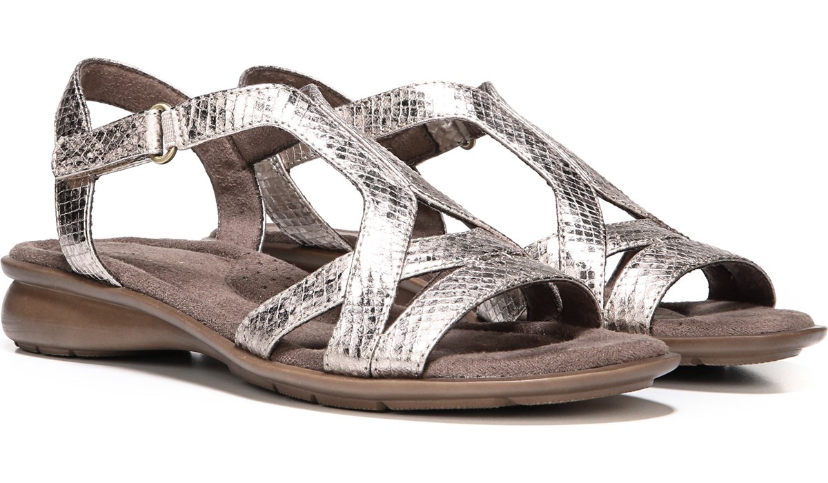 naturalizer rose gold sandals