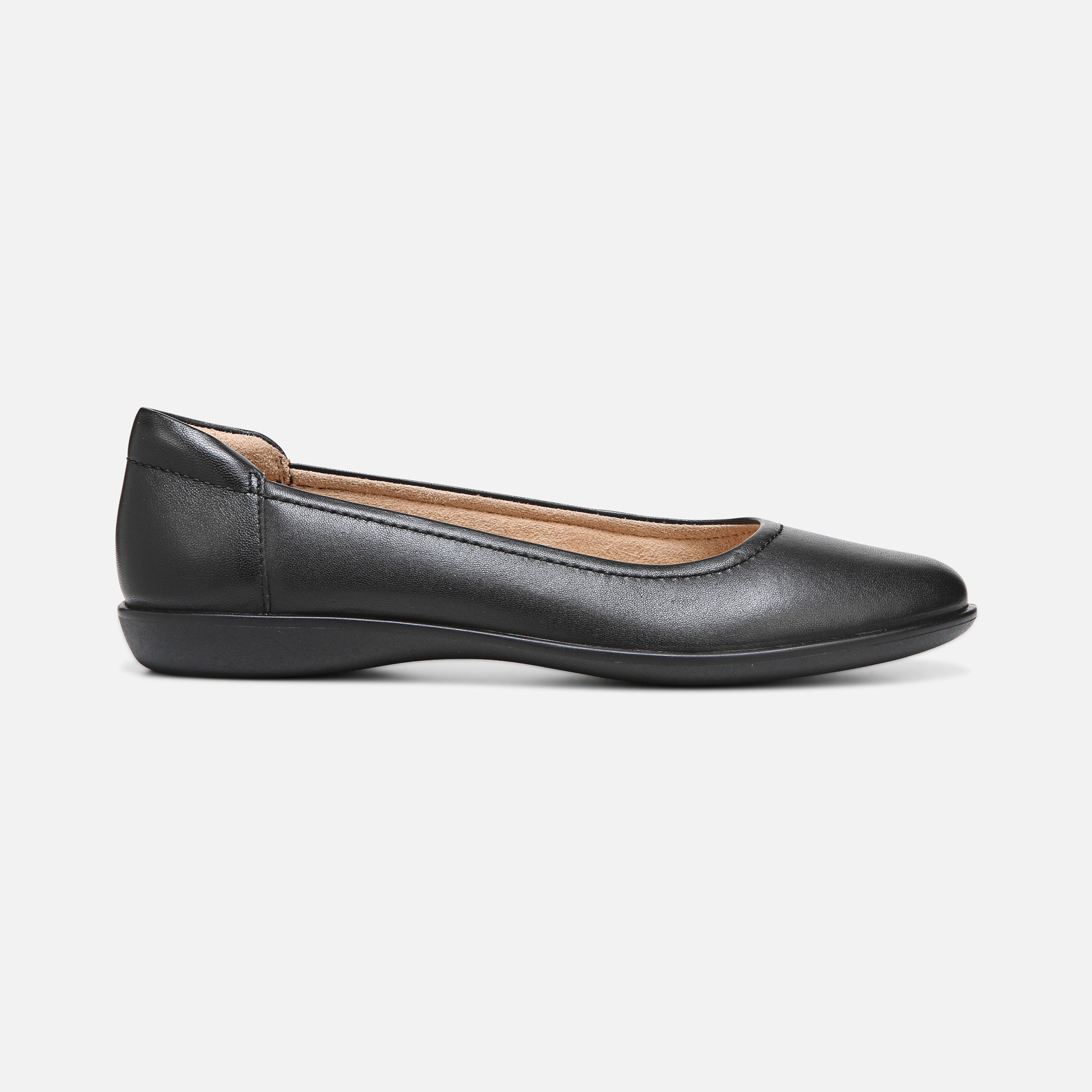 black flat dress shoes