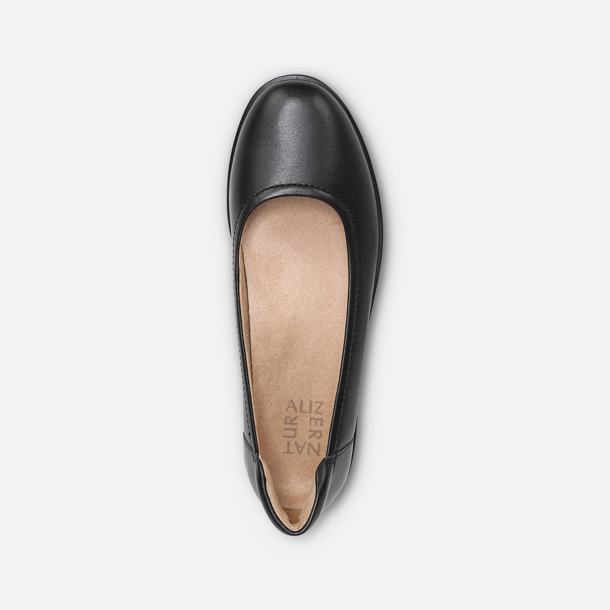 naturalizer flexy black flat