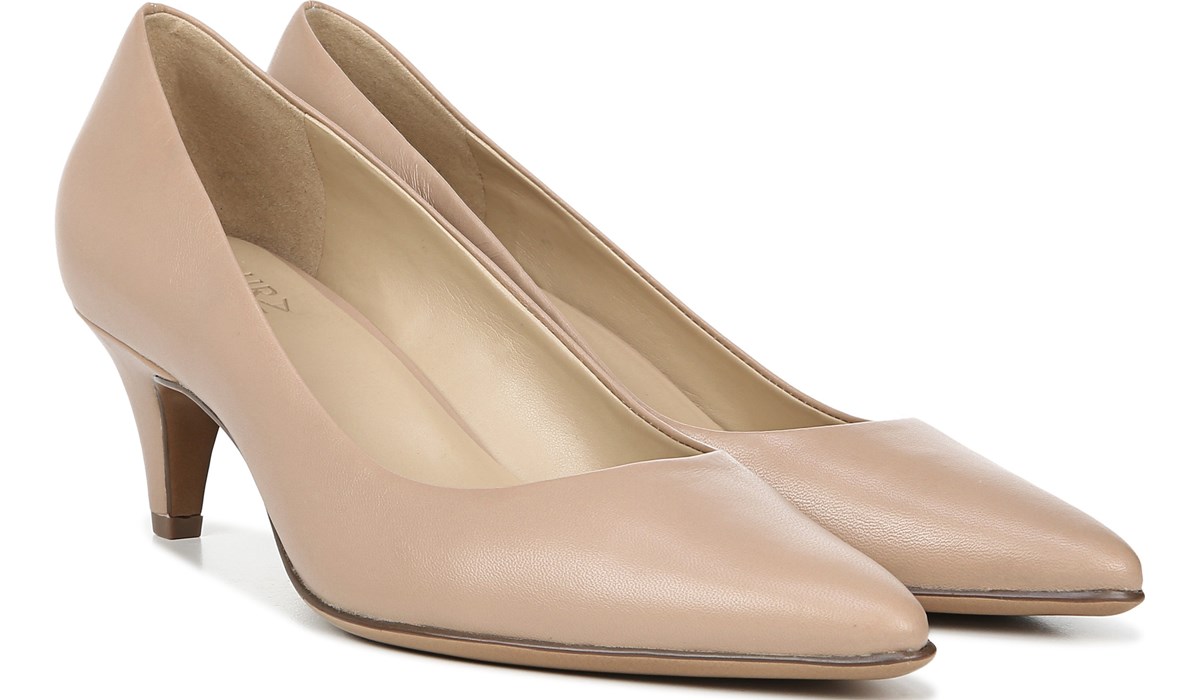 honey leather women's beverly pumps