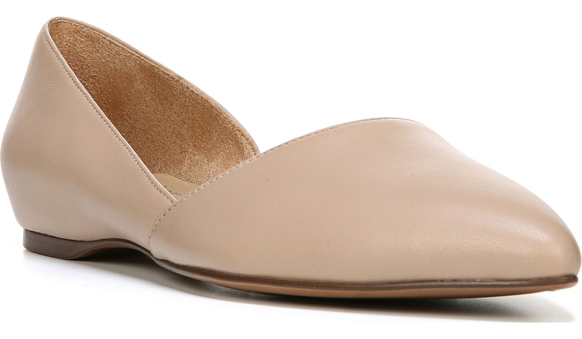 naturalizer samantha leather d orsay flats
