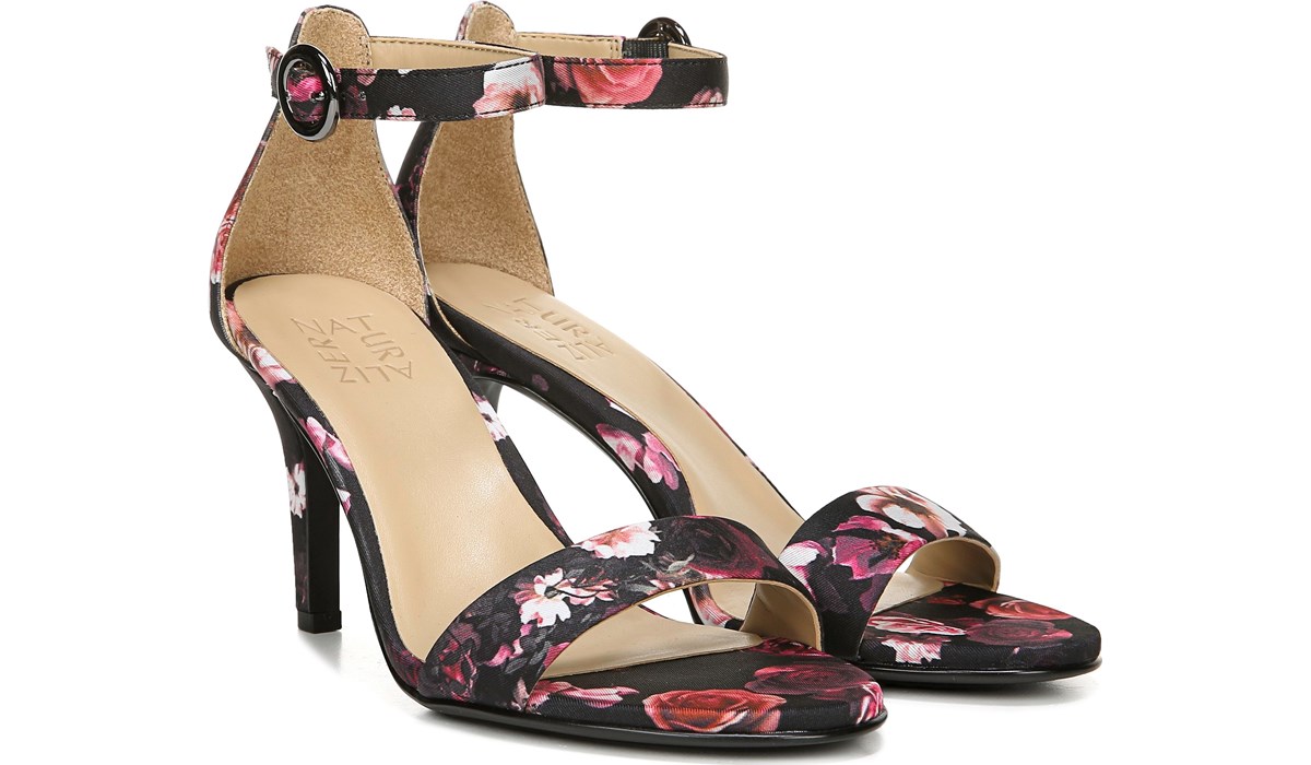 naturalizer floral sandals