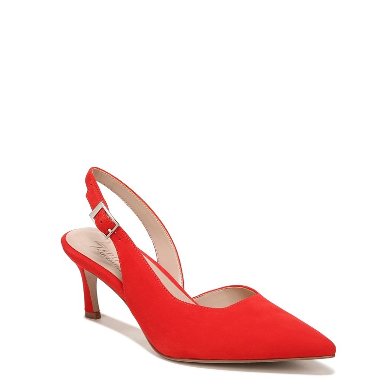 slingback heels red