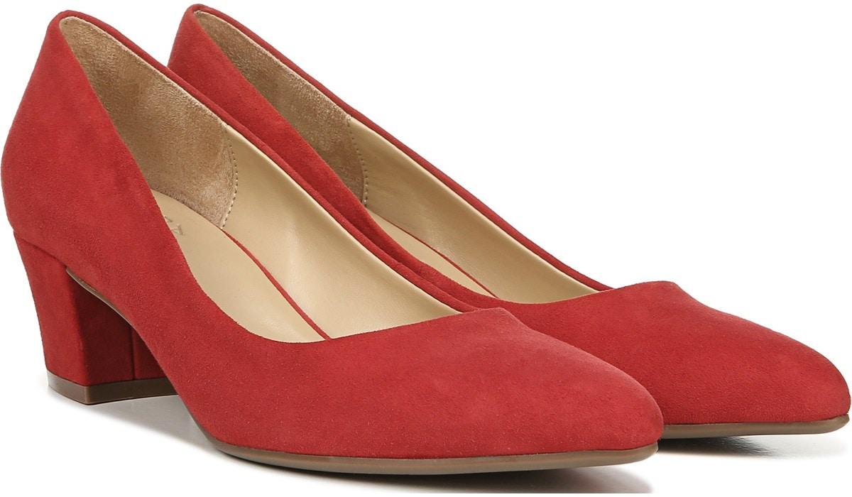 naturalizer red pumps