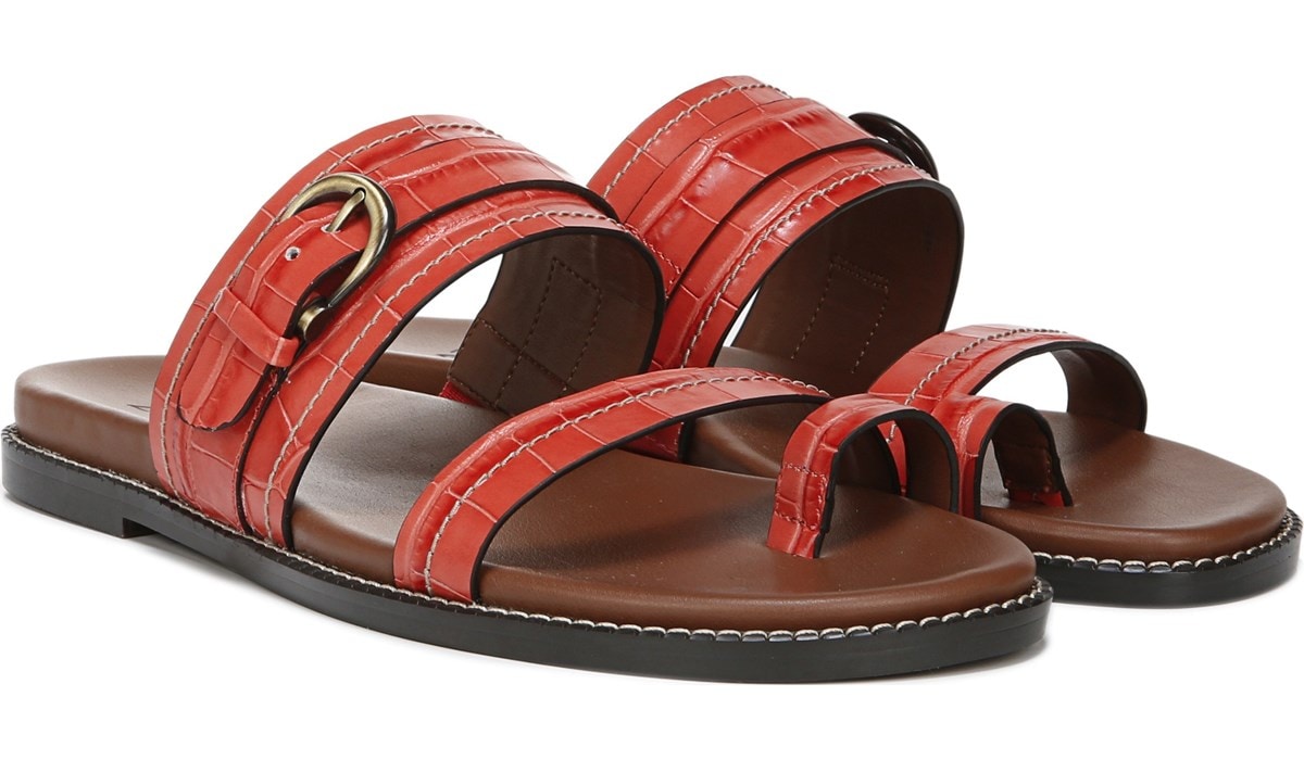 mango leather sandals