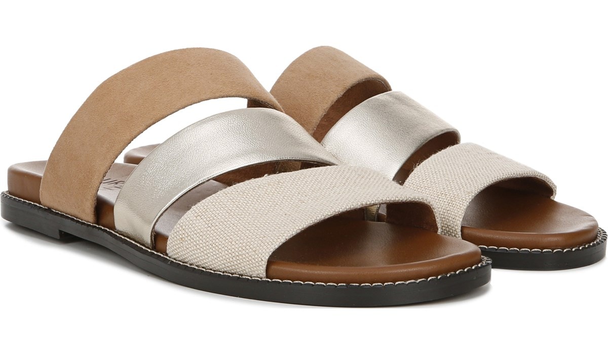 naturalizer slip on sandals