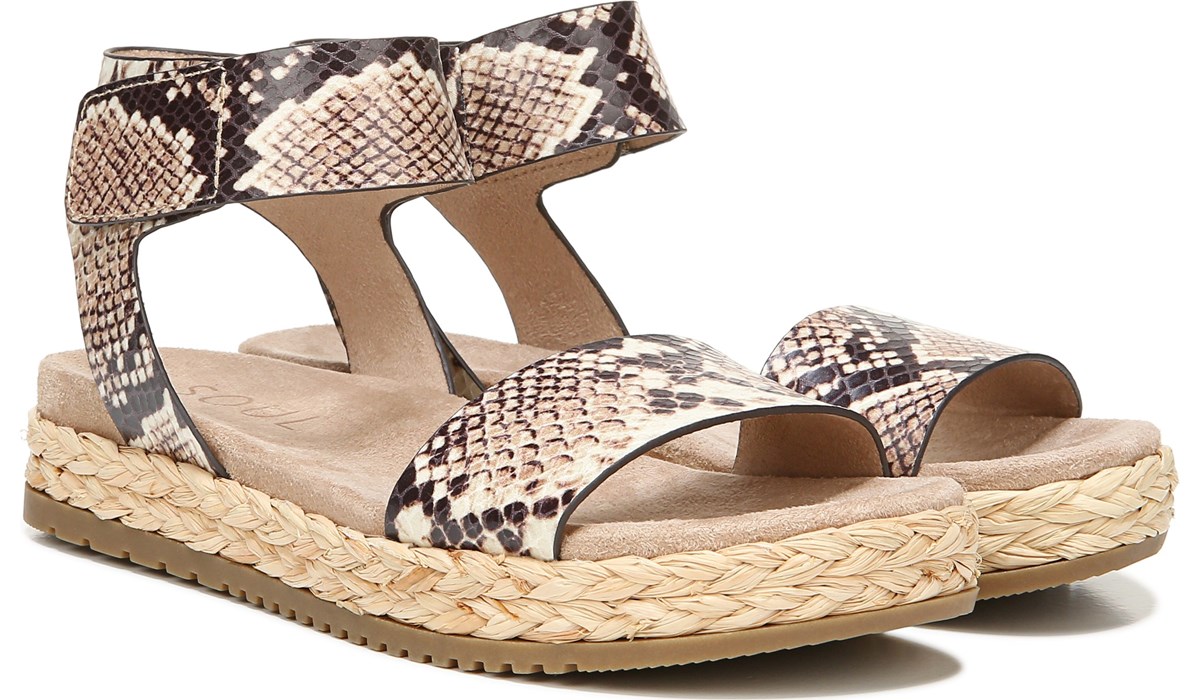 naturalizer snakeskin sandals