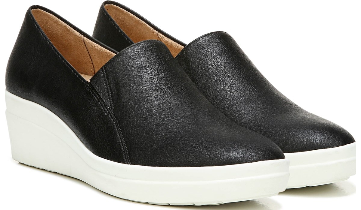 slip on wedge shoes