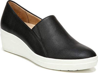 naturalizer snowy slip on wedge