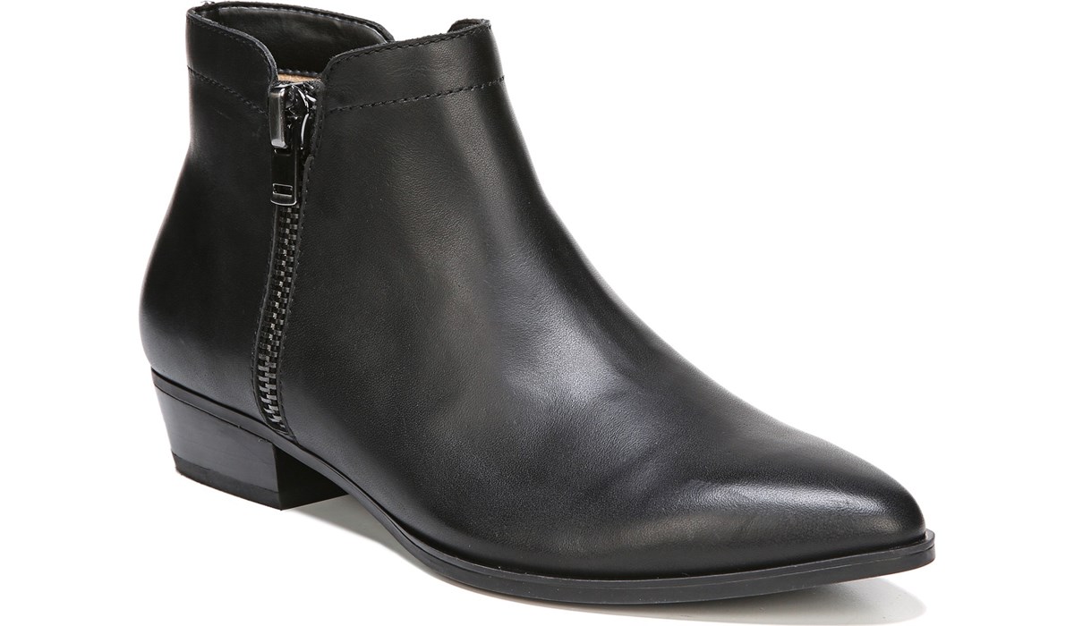 naturalizer blair booties white