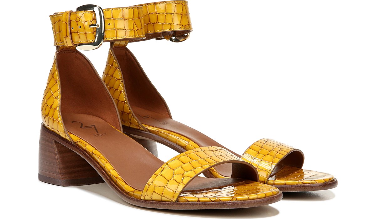 naturalizer yellow sandals