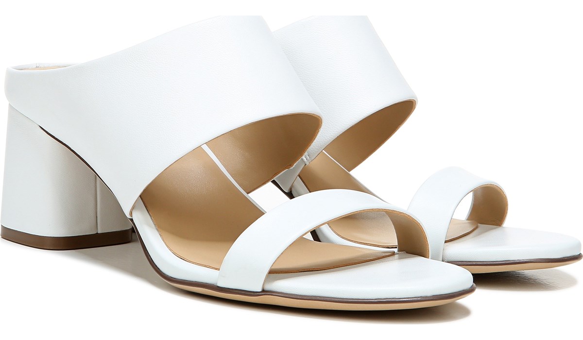 naturalizer white heels