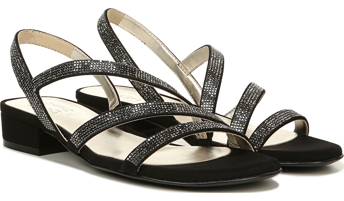 naturalizer black sandals