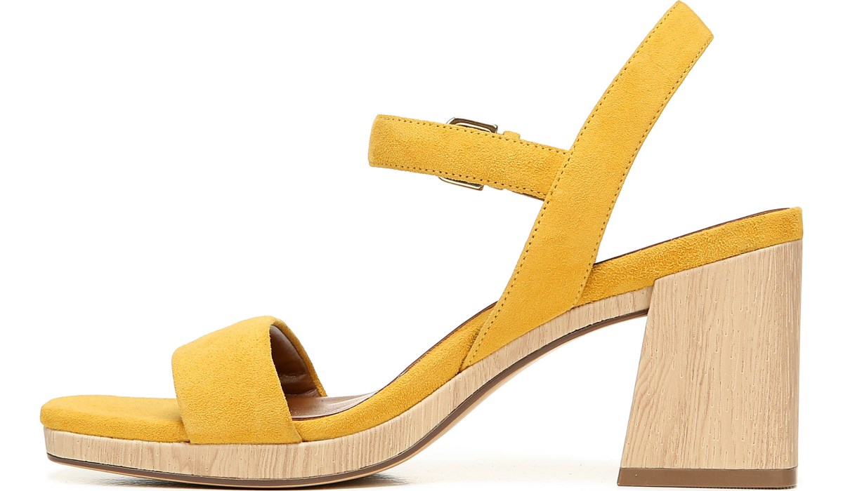 naturalizer yellow sandals