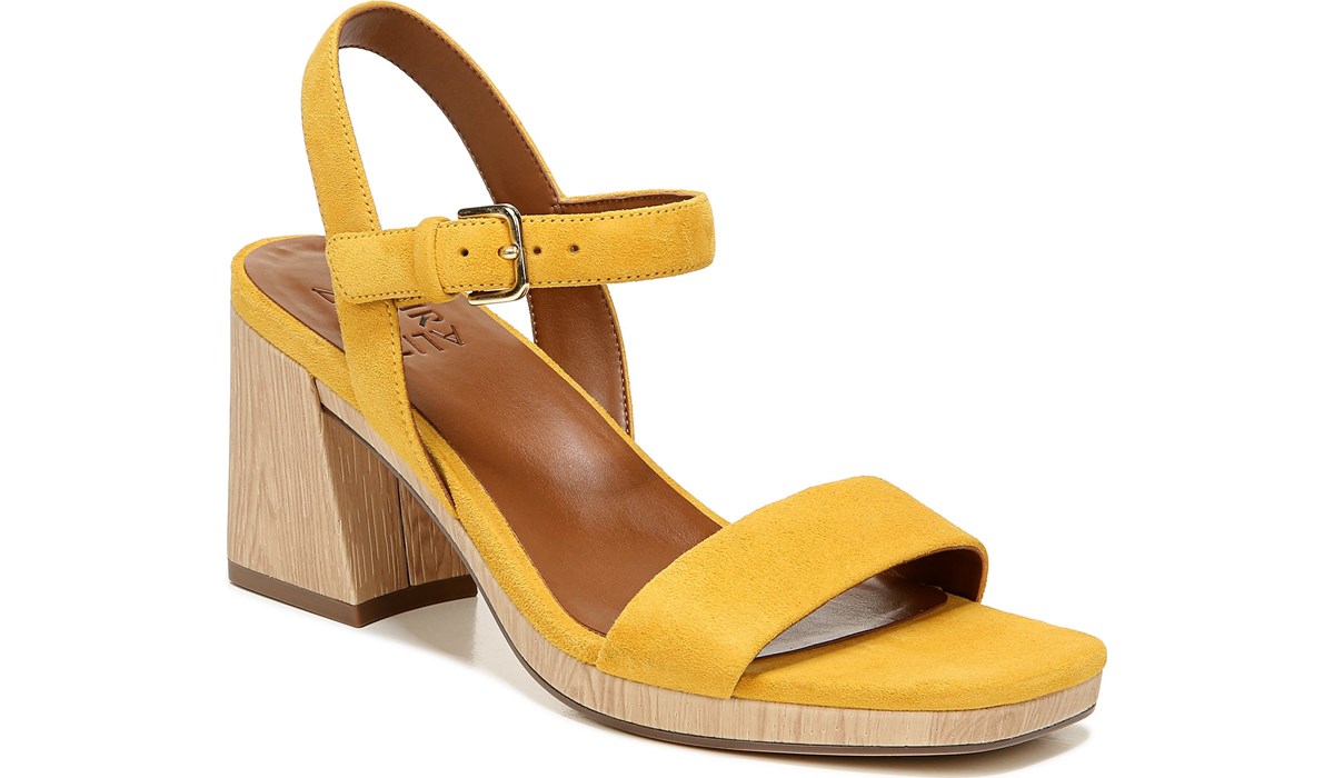 naturalizer yellow sandals