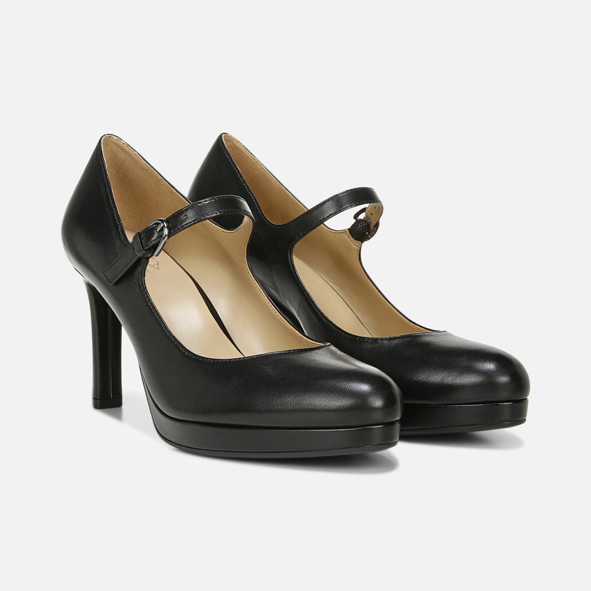 naturalizer black mary jane shoes