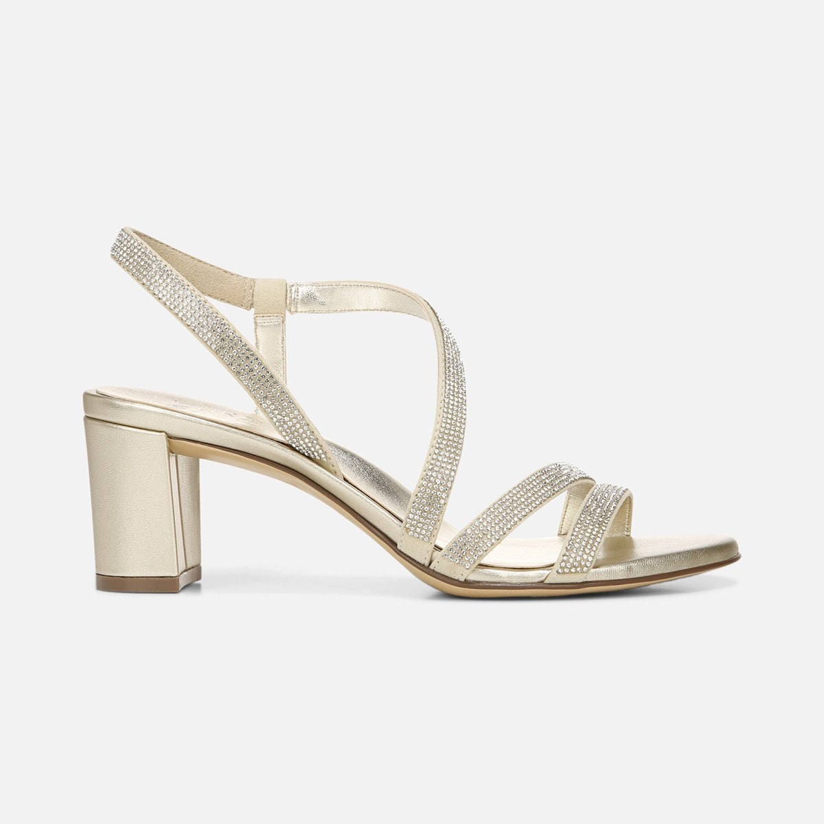 naturalizer vanessa strappy sandals champagne