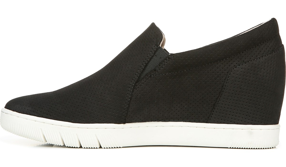 naturalizer black slip on sneakers