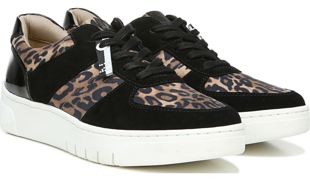 the hadley sneaker in leopard slip on shoes