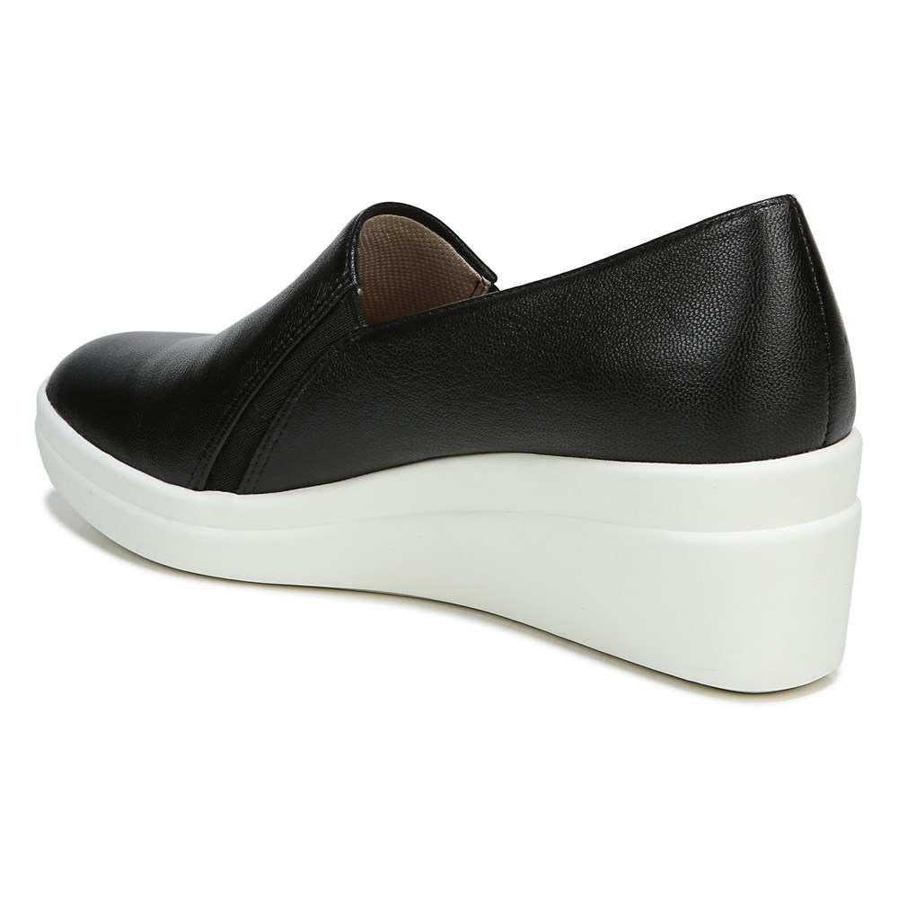 naturalizer snowy slip on wedge