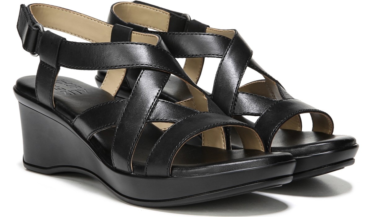 naturalizer vivian wedge sandals