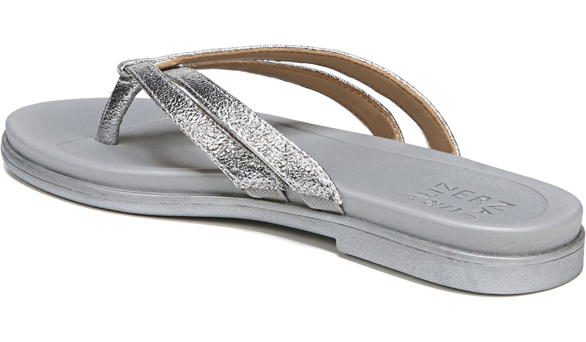 Naturalizer Daisy in Silver Sandals