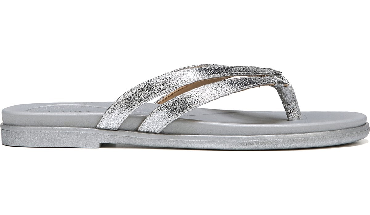 Naturalizer Daisy in Silver Sandals