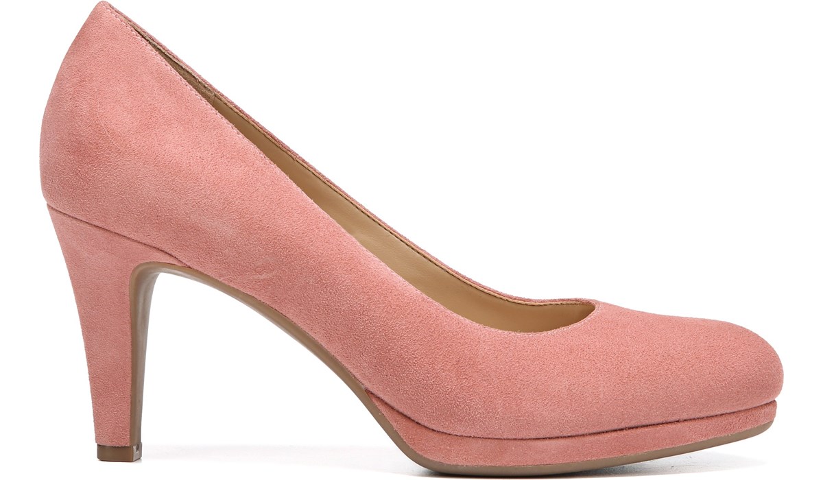 naturalizer michelle pumps black suede