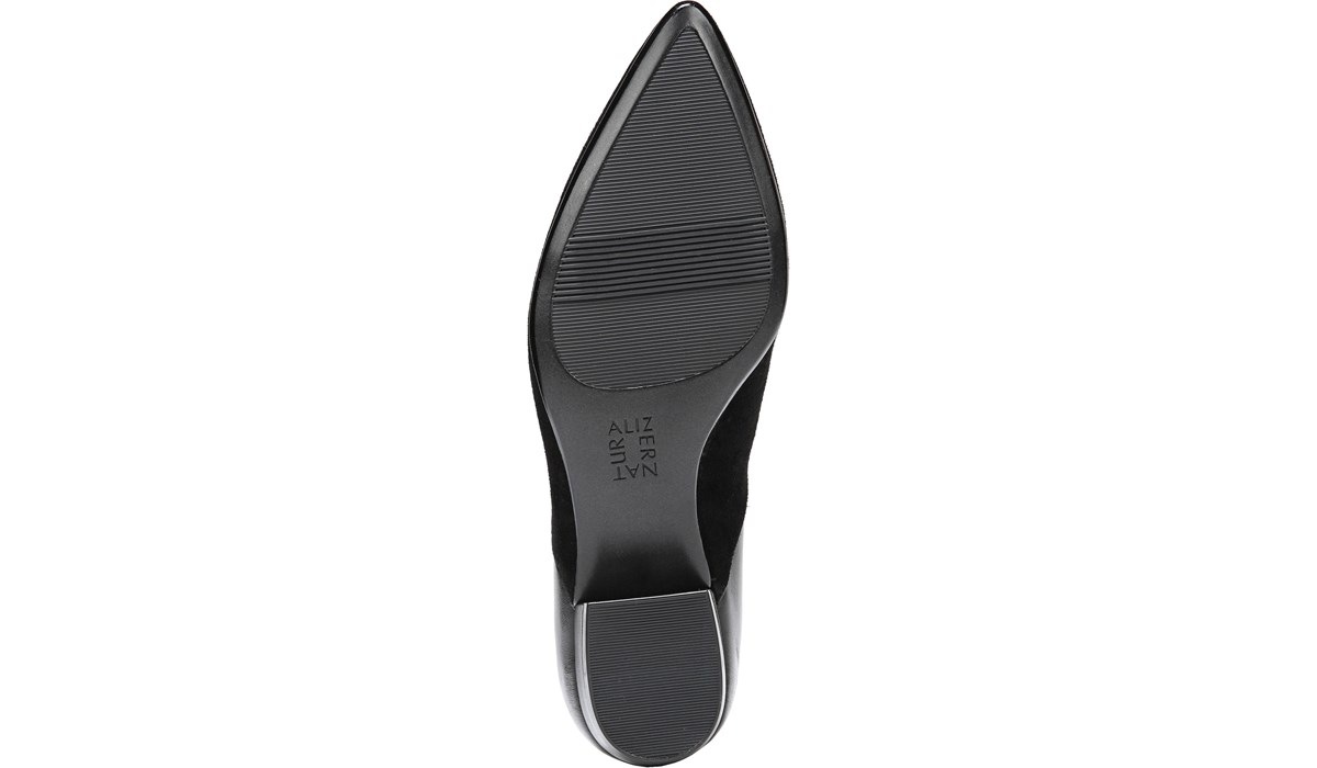 naturalizer betty suede and leather pumps
