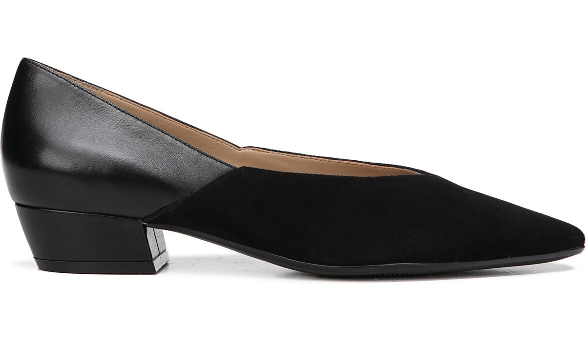 naturalizer betty suede and leather pumps