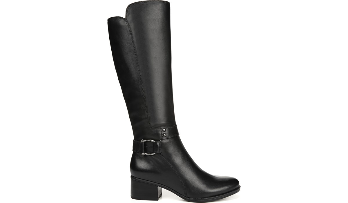 naturalizer dane wide calf boots