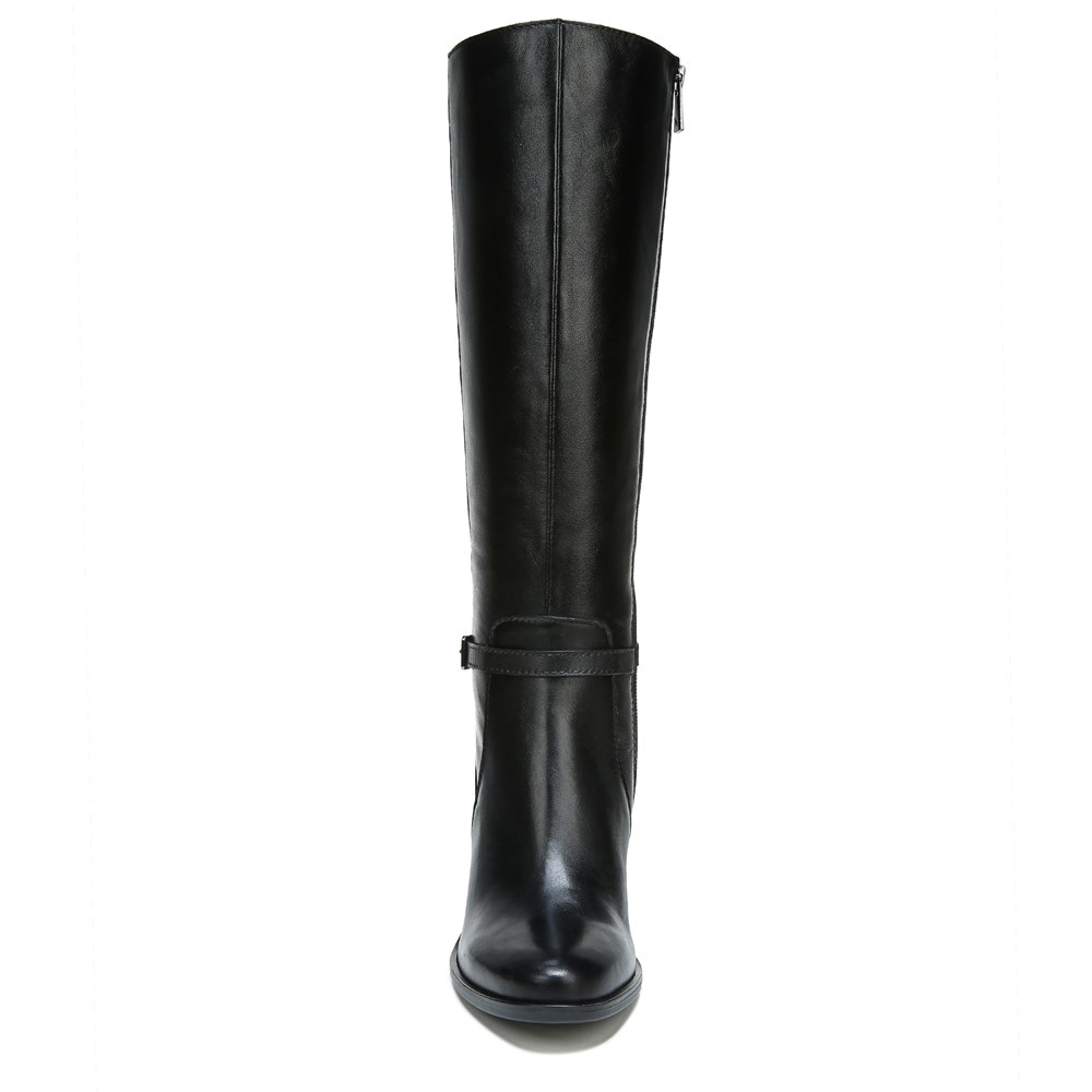 Naturalizer Kalina Womens Leather Narrow Calf Knee-High Boots - Black - US 8.5