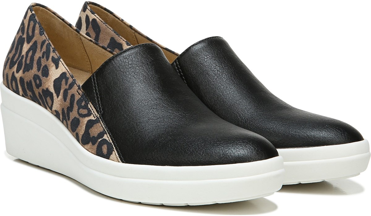 sandra wedge slip on sneaker