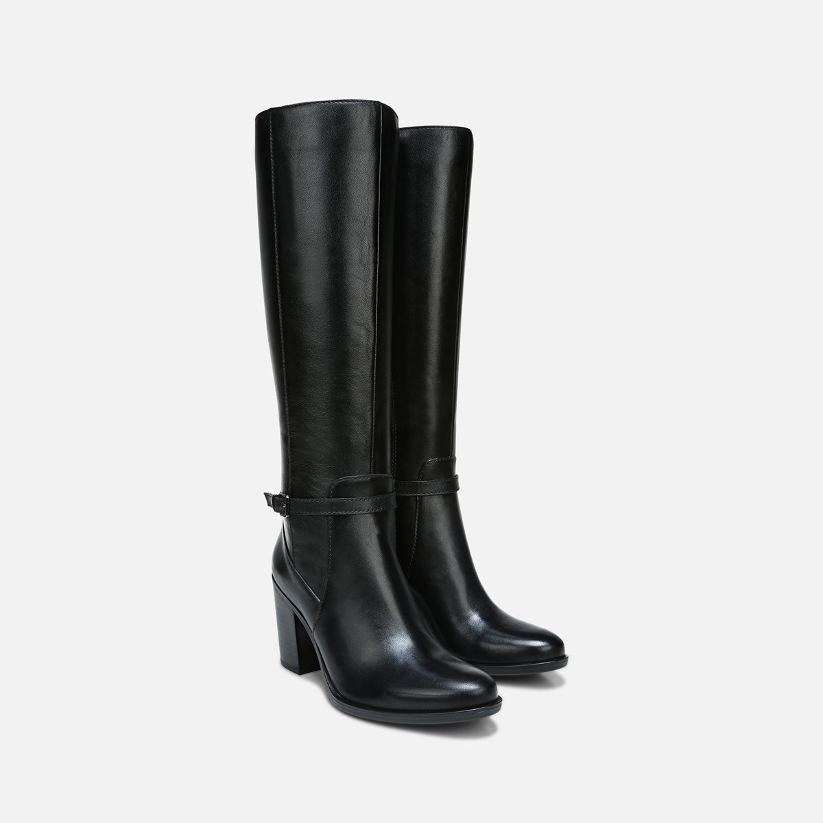womens leather boots narrow calf