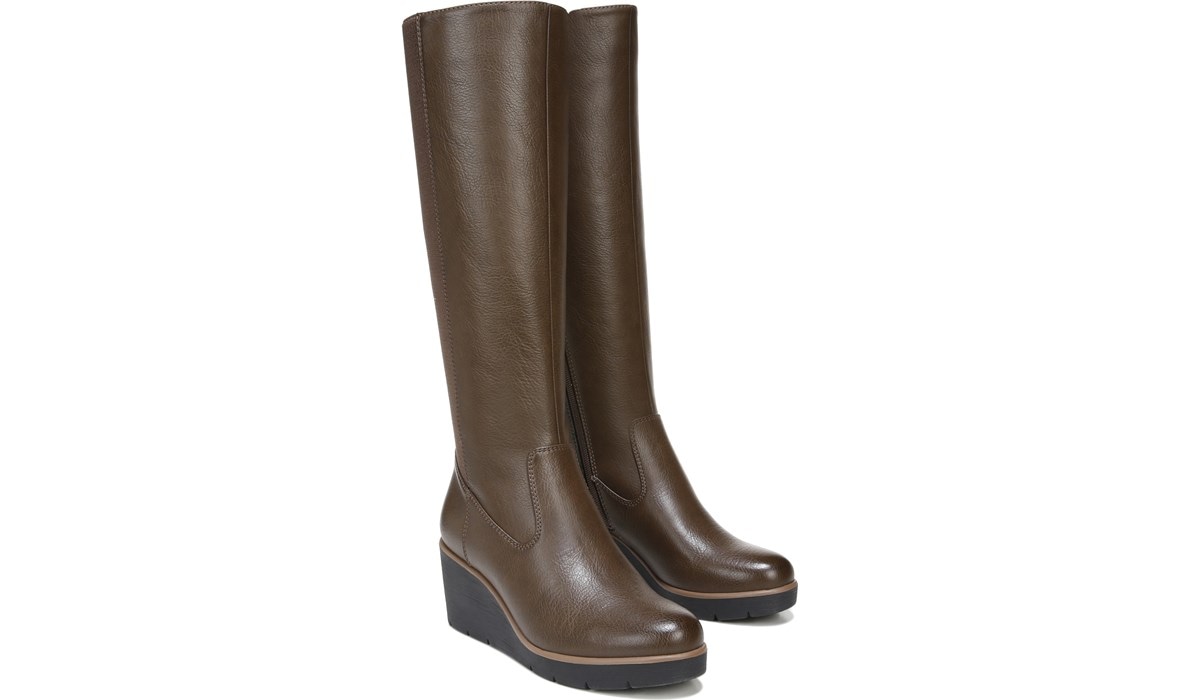 SOUL APPROVE TALL WEDGE BOOT - Pair