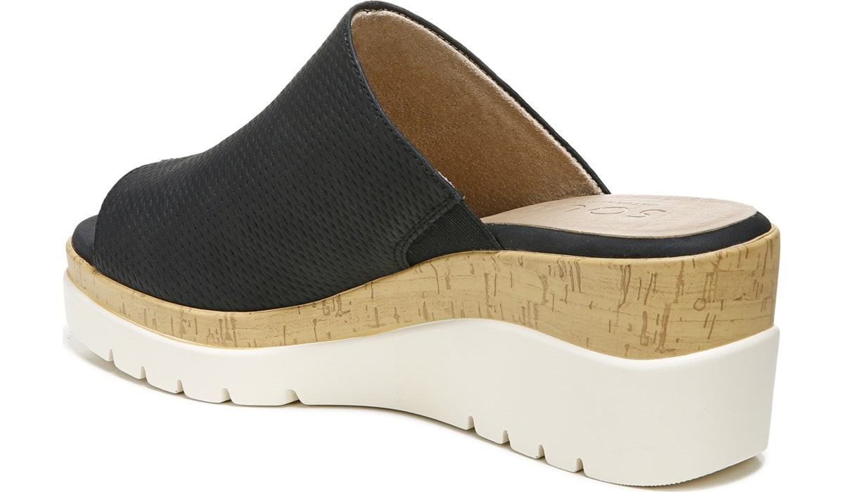 Naturalizer Soul Goodtimes Mule Wedge Sandal Womens Sandals