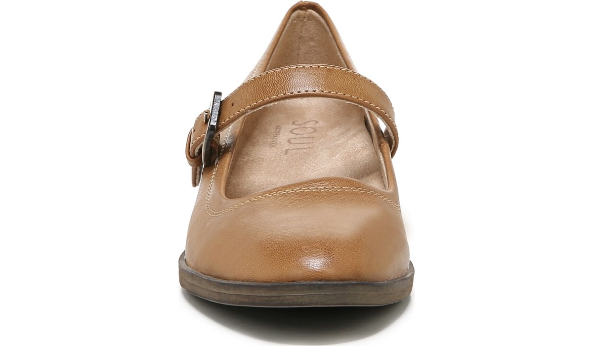 (取寄) ナチュラライザー レディース ソウル - ラモナ Naturalizer women SOUL - Ramona English Tea Brown Synthetic Naturalizer SOUL Ramona Mary Jane Flat | Womens Flats