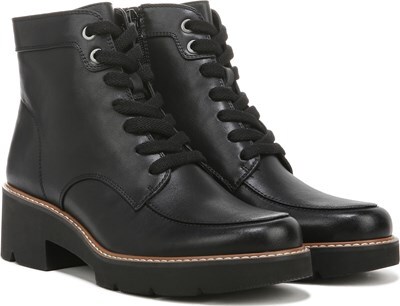 Naturalizer black ankle boots Clearance