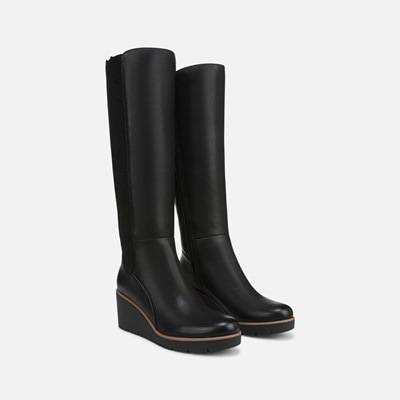 ロングブーツ sacai FW25 'Long Boots' boots (SCW292 001) Long Boots | sacai Official Store サカイ オフィシャル