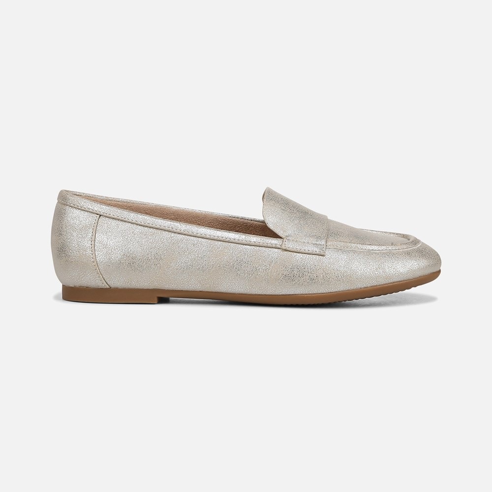 Naturalizer silver loafers outlet